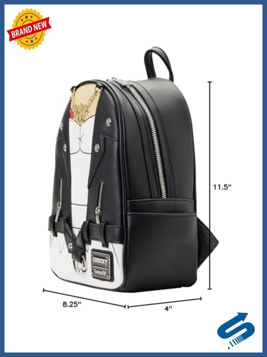 Loungefly Bride of Chucky Tiffany Mini Backpack Faux Leather main image 5
